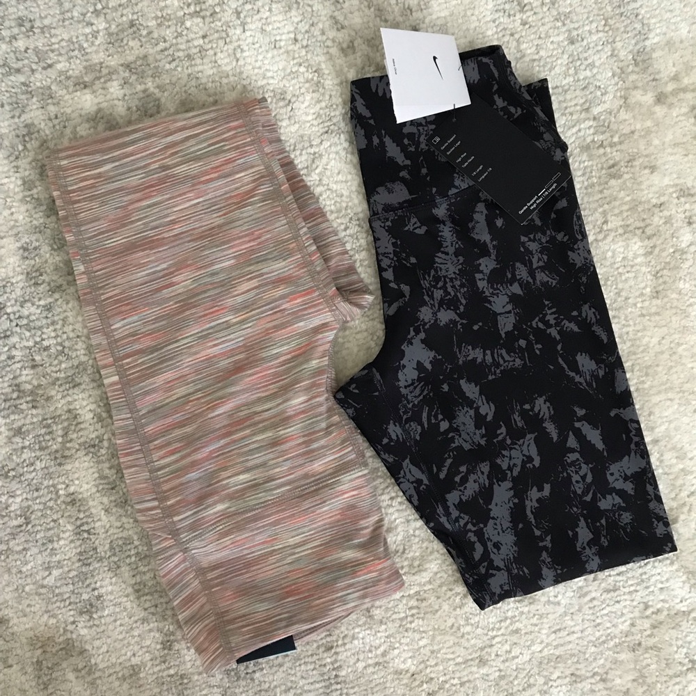 Nike and DSG 7/8 length leggings